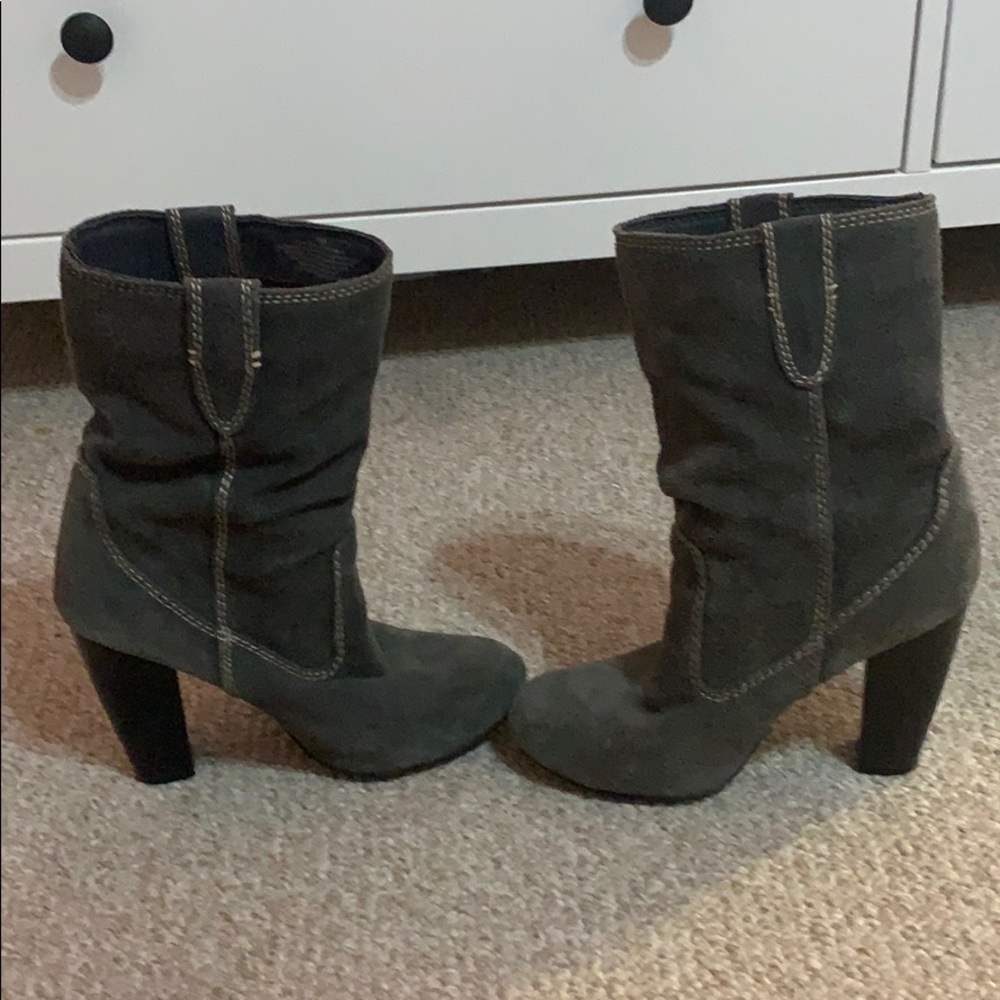 grey boots - Picture 2 of 3